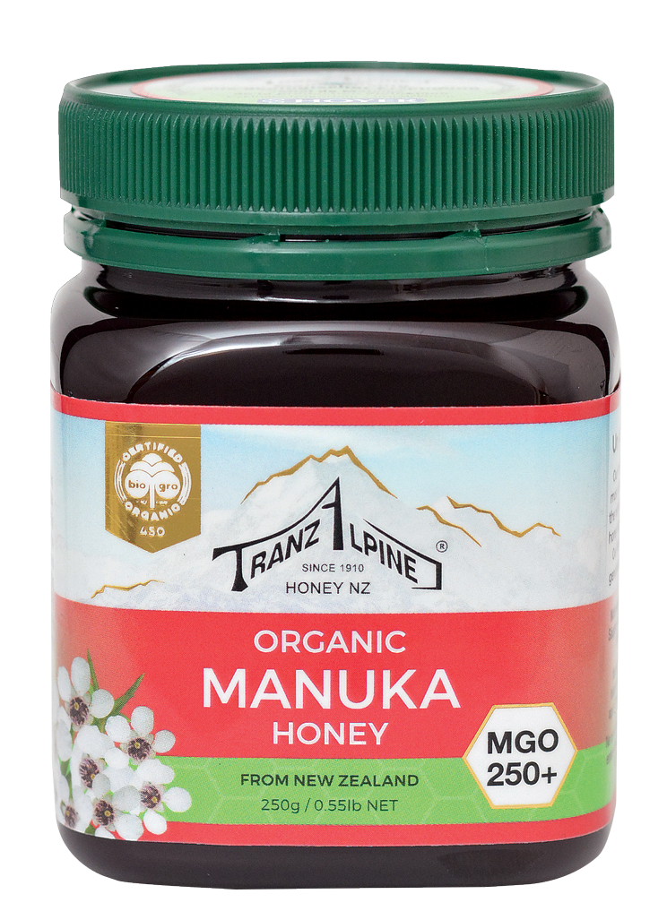 Miere de manuka mgo 250+ bio 250g Tranzalpine