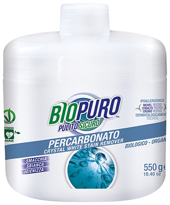 Detergent pudra pentru scos pete hipoalergen ecologic 550g Biopuro