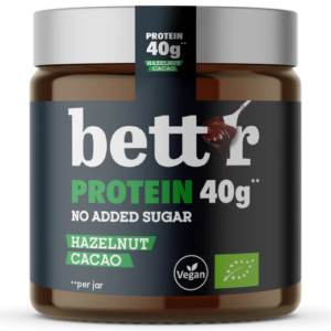 Crema proteica de alune de padure si cacao bio 250g Bettr