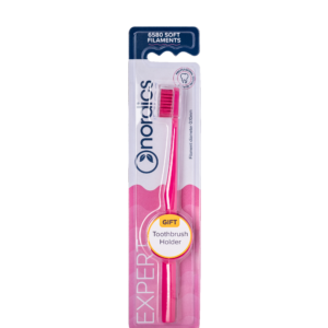 Periuta de dinti Expert 6580 filamente - moale - roz Nordics