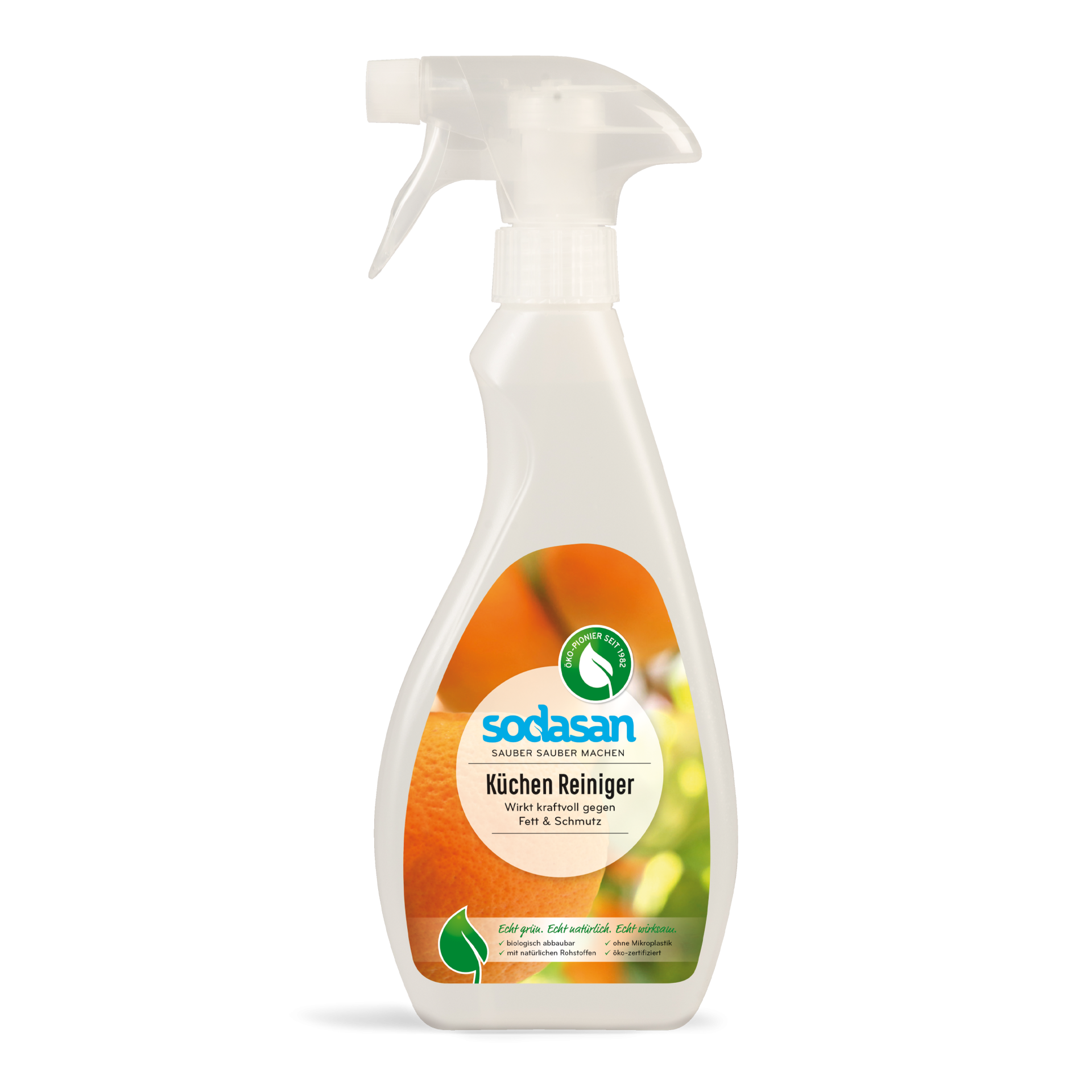 Solutie de curatat pentru bucatarie ecologica 500ml Sodasan