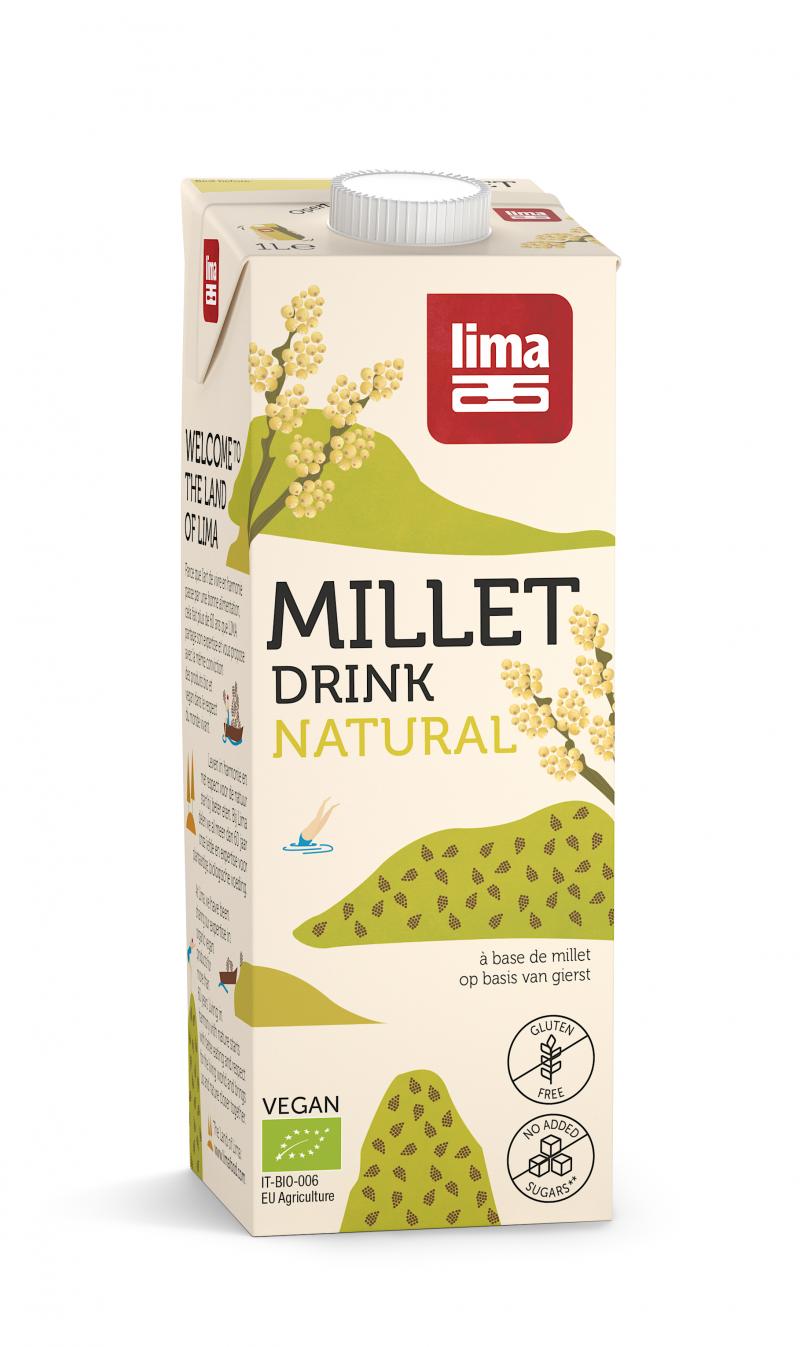 Bautura vegetala de mei bio 1l Lima