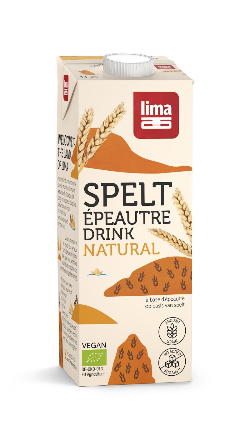 Bautura vegetala de spelta bio 1l Lima