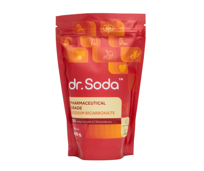 Bicarbonat de sodiu - grad farmaceutic 400g Dr. Soda