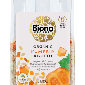 Risotto cu dovleac bio 210g Biona