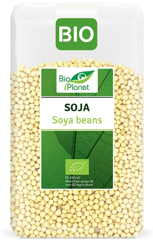 Soia boabe bio 1kg Bio Planet