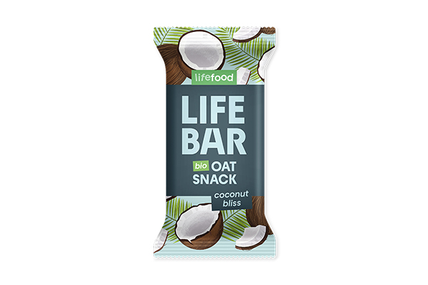 Baton de ovaz cu cocos bio 40g Lifebar