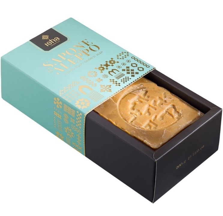 Sapun de alep cu 16% ulei de dafin 200g Isha