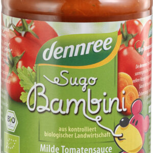 Sos de rosii pentru copii bio 350g Dennree