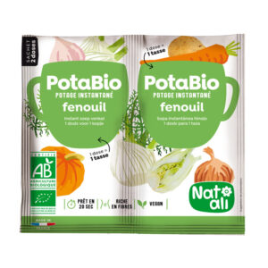 Supa instant cu fenicul si legume bio 2 buc x 8.5g 17g Nat-ali