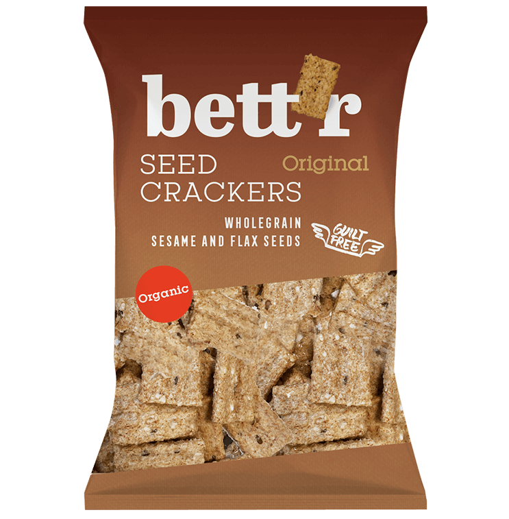Crackers integrali bio 150g Bettr