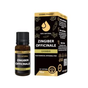 Ulei esential de GHIMBIR - <em>Zingiber officinale</em>