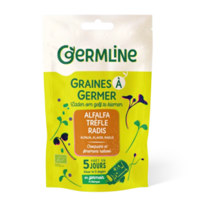 Mix alfalfa, trifoi, ridiche pentru germinat bio 150g Germline