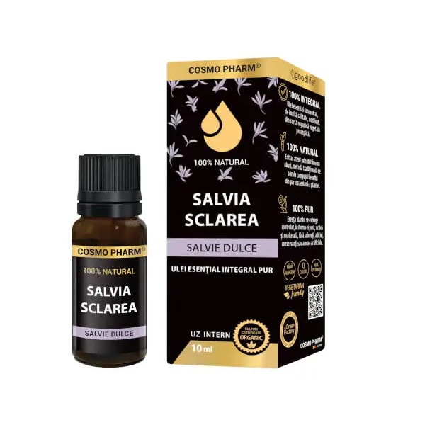 Ulei esential de Salvie Dulce- <em>SALVIA SCLAREA</em>
