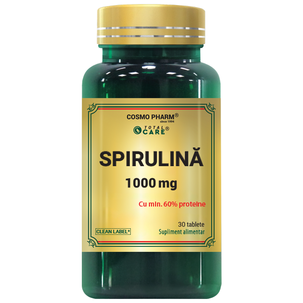 SPIRULINA 1000 mg 30 tablete
