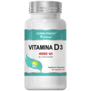 Vitamina D3 4000 UI, 60 capsule Cosmo Pharm® 60 capsule