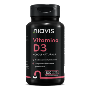 Vitamina D3 4000ui Naturala 100 cps