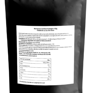 Merisoare Ecologice/BIO Indulcite cu Suc de Mere 125g