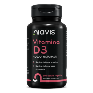 Vitamina D3 4000ui Naturala 60 cps