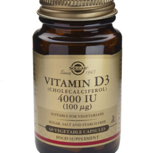 Vitamin D3 4000IU 60 capsule vegetale