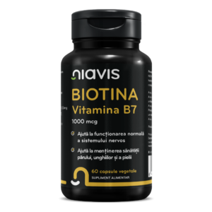 Biotina - Vitamina B7 1000mcg 60cps